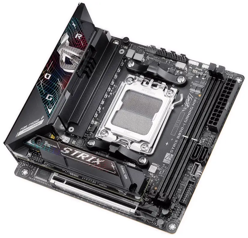 Informático Alcobendas - Montaje ASUS ROG STRIX B850-I GAMING WIFI Alcobendas