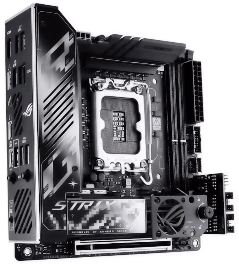 Informático Alcobendas - Montaje ASUS ROG STRIX Z890-I GAMING WIFI Alcobendas