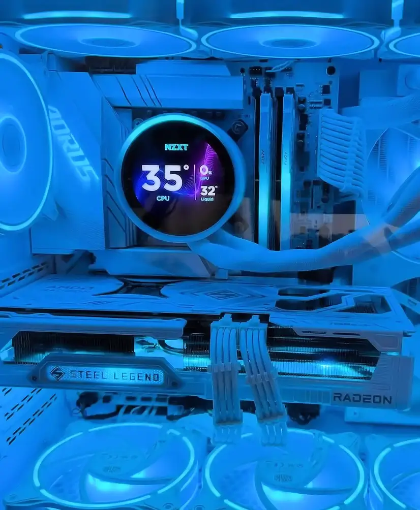 Montaje Refrigeración Líquida NZXT Gaming PC Alcobendas